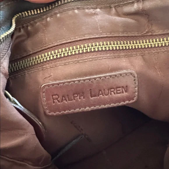 Vintage rare Ralph Lauren Suede bag - Picture 11 of 14